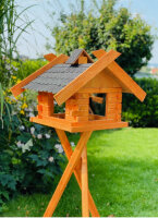 DARLUX Rechteckiges Vogel Futter Haus XL Vogelhaus +...
