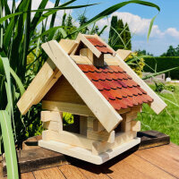 Rechteckiges Vogel Futter Haus Futterstelle Vogelhaus aus...