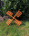 2x DARLUX Ersatz Flügel M für Garten-Windmühle Windmühlenflügel Holz Braun 51 cm