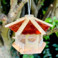 DARLUX Sechseck Vogel Futter Haus  Futterstelle Vogelhaus...