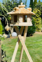 DARLUX Vogel Futter Haus L Futterstelle Sechseck...