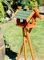 DARLUX Rechteckiges Vogelhaus L Vogel Futterstelle Haus +...