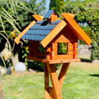 DARLUX Rechteckiges Vogelhaus L Vogel Futterstelle Haus +...