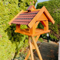 DARLUX Rechteckiges Vogel Futter Haus XL...