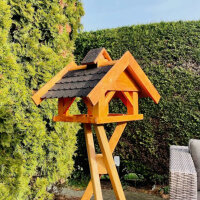 DARLUX Rechteckiges Vogel Futter Haus L...