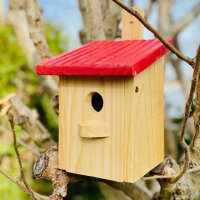 DARLUX Garten Flachdach Nistkasten Brutstätte...