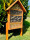 DARLUX Garten Holz Insektenhotel L Wildbienen-Nisthilfe Insektenhaus Braun Artgerecht Freistehend oder Hängend