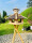 Vogel Futter Haus XXL Sechseck Futterstelle Vogelhaus+ Ständer Natur/Dunkelbraun