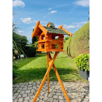 DARLUX Rechteckige Vogelvilla XL Doppelstock Vogelhaus +...