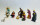 DARLUX 11 Weihnachts- Krippen Figuren Set ca.8 cm Dekoration Handbemalt Jahreszeitliche Dekoration