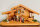 DARLUX Weihnachts- Holz Krippe + Figuren Dekoration Handgefertigt Holzschnitzerei Jahreszeitliche Dekoration