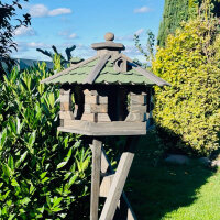DARLUX Vogel Futter Haus L Futterstelle Sechseck...
