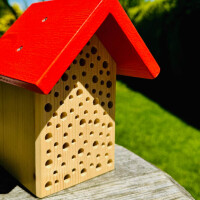 DARLUX Garten Wildbienen- Insektenhotel Nisthilfe...