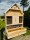 DARLUX Holz Insektenhotel XL Wildbienen Nisthilfe Insektenhaus Blumenkasten
