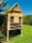 DARLUX Garten Holz Insektenhotel XXL Wildbienen-Nisthilfe Insektenhaus Natur Freistehend