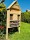 DARLUX Garten Holz Insektenhotel XXL Wildbienen-Nisthilfe Insektenhaus Natur Freistehend