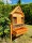 DARLUX Holz Insektenhotel XL Wildbienen Insektenhaus Blumenkasten Braun Holz