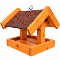 DARLUX Rechteckiges Vogelhaus zum Aufhängen oder...