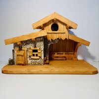 DARLUX Weihnachts- Holz Krippe Dekoration Handgefertigt...